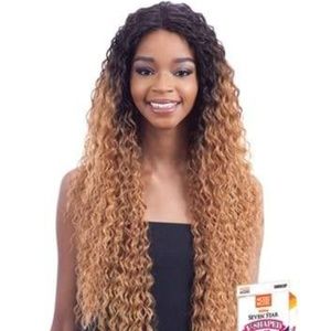 Model Model Seven Star V Shaped Lace Front Wig